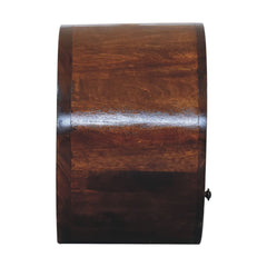 Artisan Furniture Floating Circle Chestnut Bedside