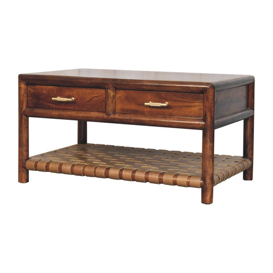 Artisan Furniture Regency Woven Console Table with 2 drawers