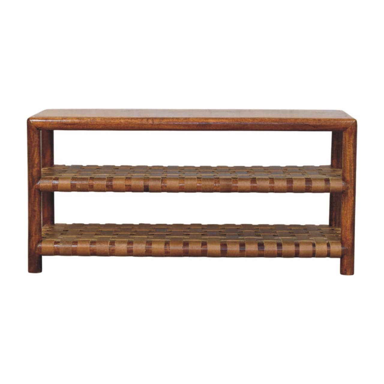 Artisan Furniture Regency Woven Chestnut 2 slot Shoe Rack