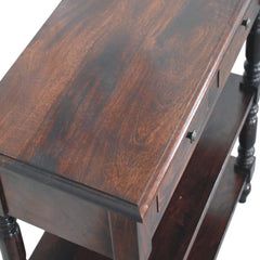 Artisan Furniture Turned legs Cherry Side Table