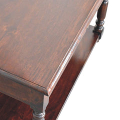 Artisan Furniture Turned Legs Cherry Console Table