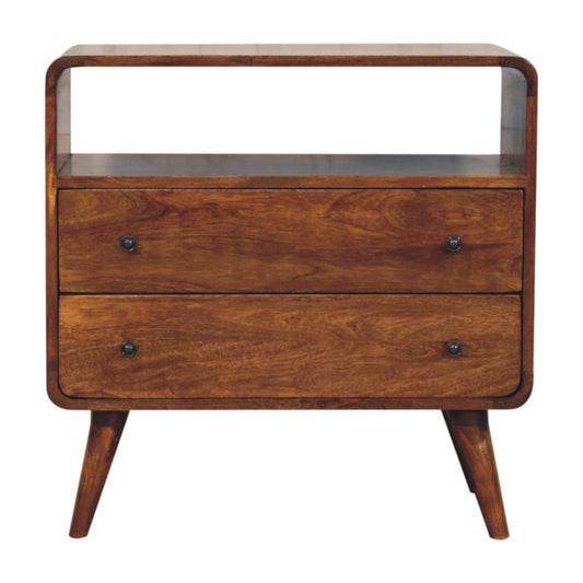 Artisan Furniture Curved Nordic Charm Console