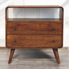 Artisan Furniture Curved Nordic Charm Console