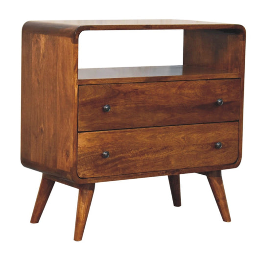 Artisan Furniture Curved Nordic Charm Console