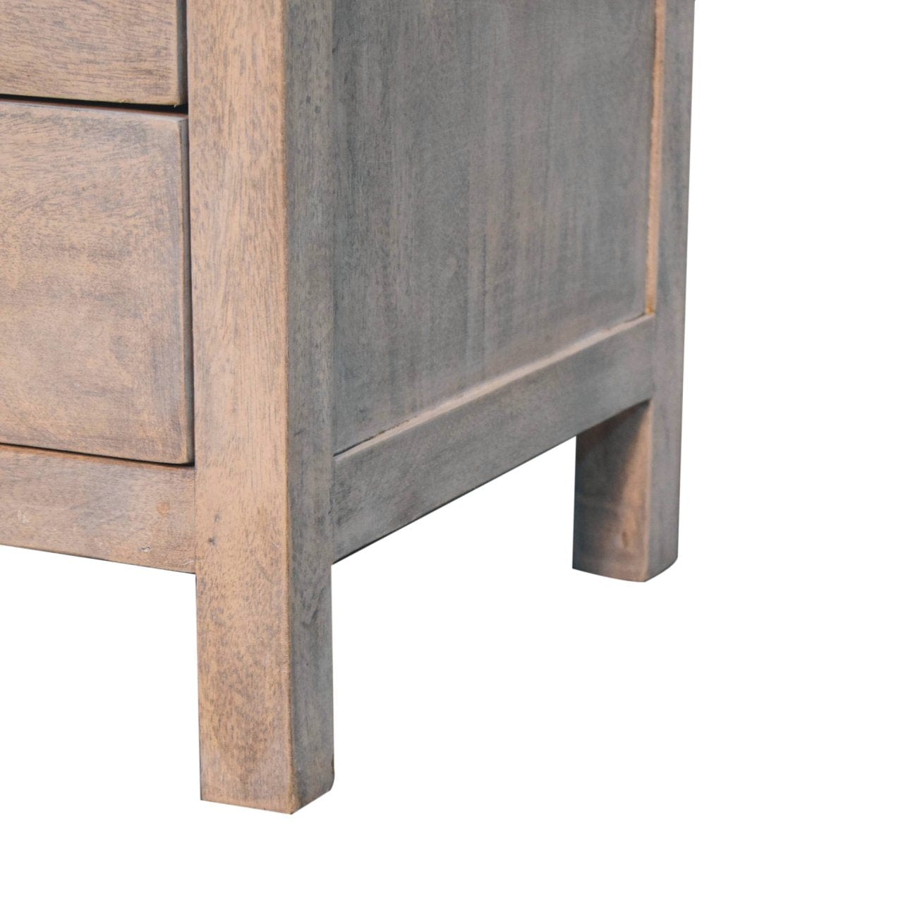 Artisan Furniture Acid Wash 2 Drawer Open Bedside