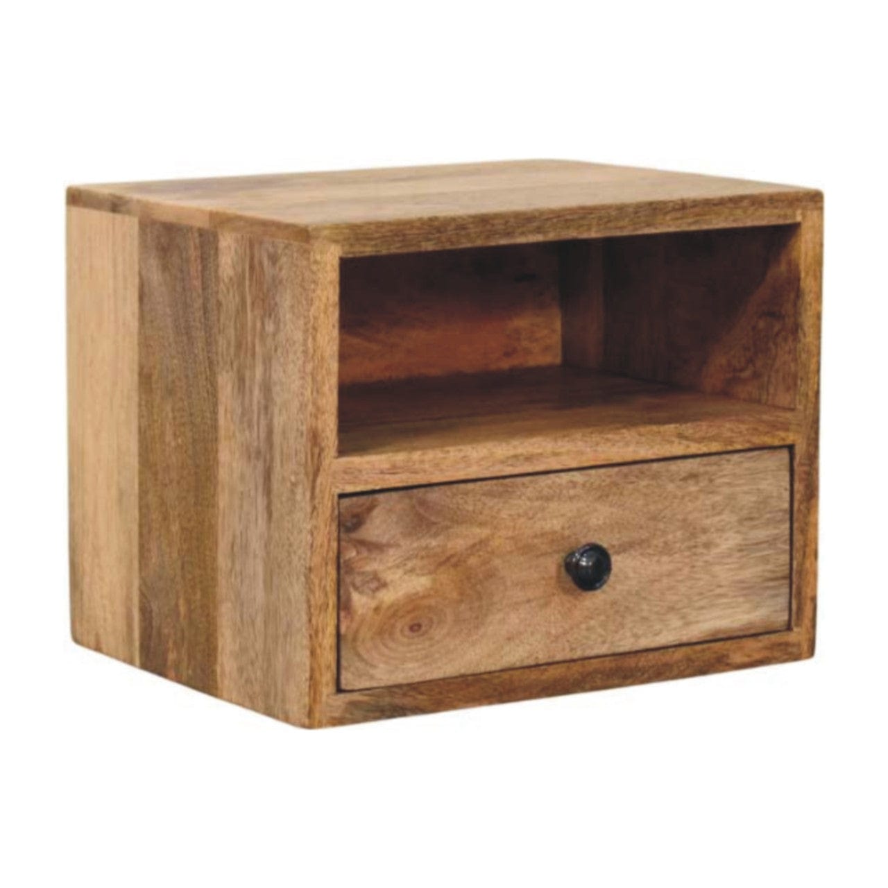 Artisan Furniture Solis 1-Drawer Oak-ish Wall Mounted Nightstand