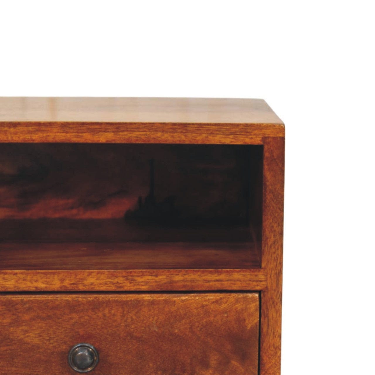 Artisan Furniture Solis 1-Drawer Chestnut Wall Mounted Nightstand