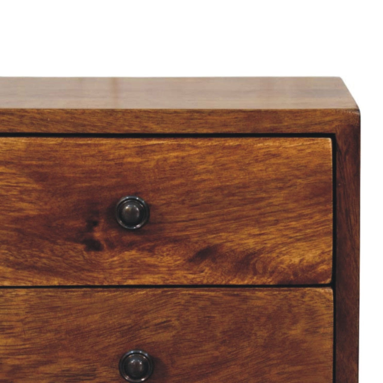 Artisan Furniture Solis 2-Drawer Chestnut Wall Mounted Nightstand