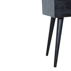 Mini Ash Black Bedside - Artisan Furniture