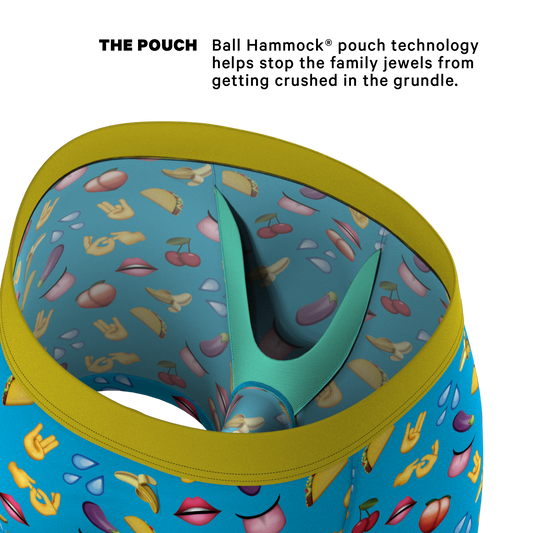 The Innuendo | Emoji Ball Hammock® Pouch Underwear