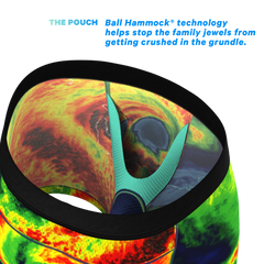 The Insane Hurricane | Hurricane Map paradICE™ Cooling Ball Hammock® Underwear