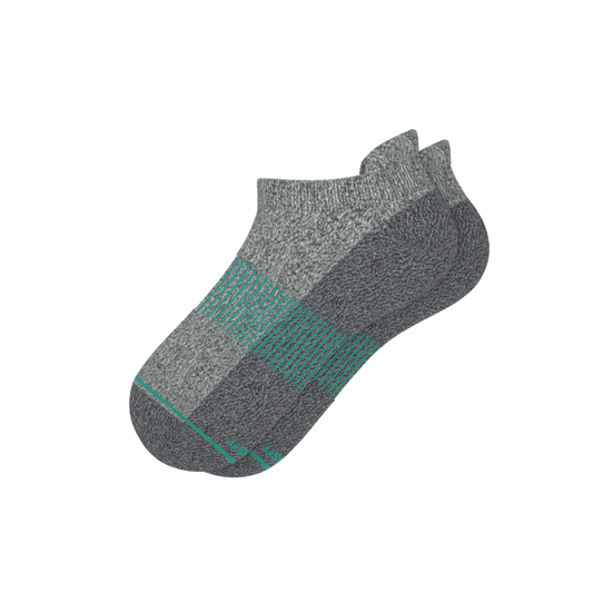 The Intramural Champ | Gray Stay Weird Heel Hammock™ Ankle Socks