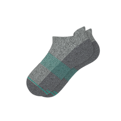 The Intramural Champ | Gray Stay Weird Heel Hammock™ Ankle Socks