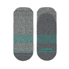 The Intramural Champ | Gray Stay Weird Heel Hammock™ Ankle Socks