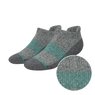 The Intramural Champ | Gray Stay Weird Heel Hammock™ Ankle Socks