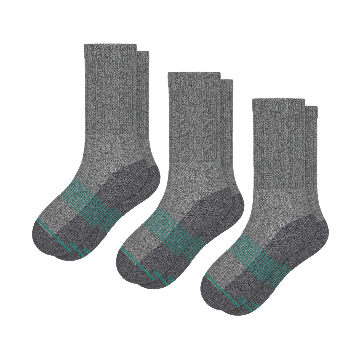 The Intramural Champ | Heel Hammock™ Crew Socks 3 Pack