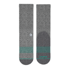 The Intramural Champ | Gray Stay Weird Heel Hammock™ Crew Socks