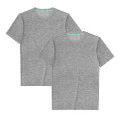 The Everyman™ Tee - Heather Grey 2 Pack | T-Shirt For Men 2 Pack ft. Super Stupid-Soft™ Fabric