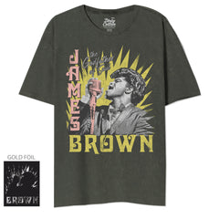 James Brown-On The Mic Unisex Tee