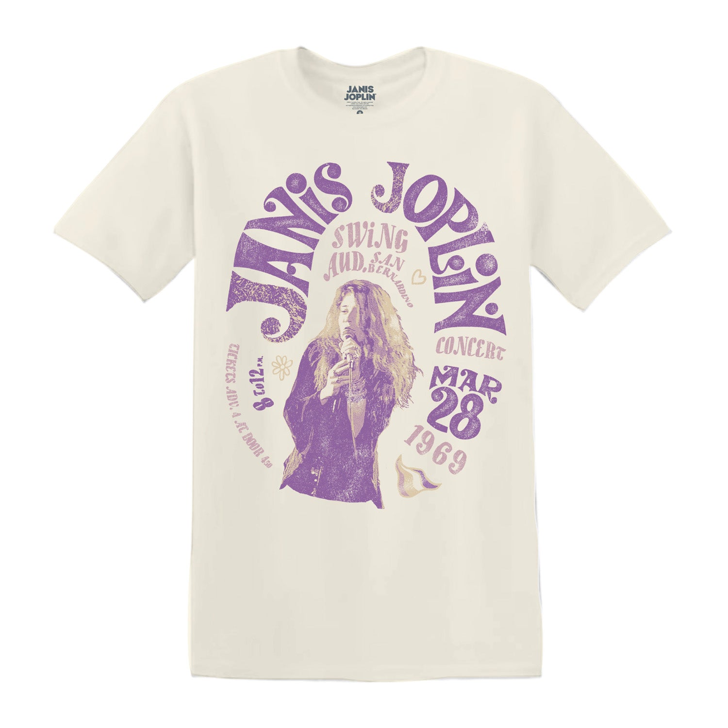 Janis Joplin Swing Aud Unisex T-Shirt