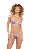 J-Valentine JR135 - Sequin Velvet Top & Ring Bottom Set