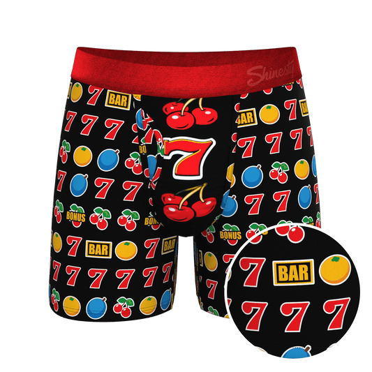 The Apex Jackpot | Slot Machine Ball Hammock® Pouch Underwear With Fly - Shinesty