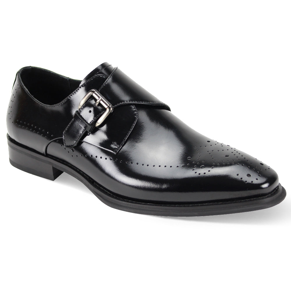 Giovanni Jeffery Black Mens Shoe - Flyclothing LLC