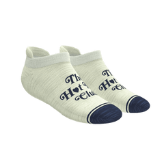 The Jet Set | Hot Tub Club Oatmeal Heel Hammock™ Ankle Socks