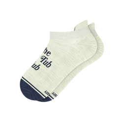 The Jet Set | Hot Tub Club Oatmeal Heel Hammock™ Ankle Socks