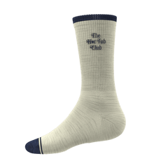 The Jet Set | Hot Tub Club Oatmeal Heel Hammock™ Crew Socks