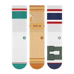 The Jokester | Heel Hammock™ Crew Socks 3 Pack