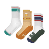 The Jokester | Heel Hammock™ Crew Socks 3 Pack