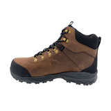 AdTec Men 6" Work Hiker waterproof Tumble Leather Brown AdTec