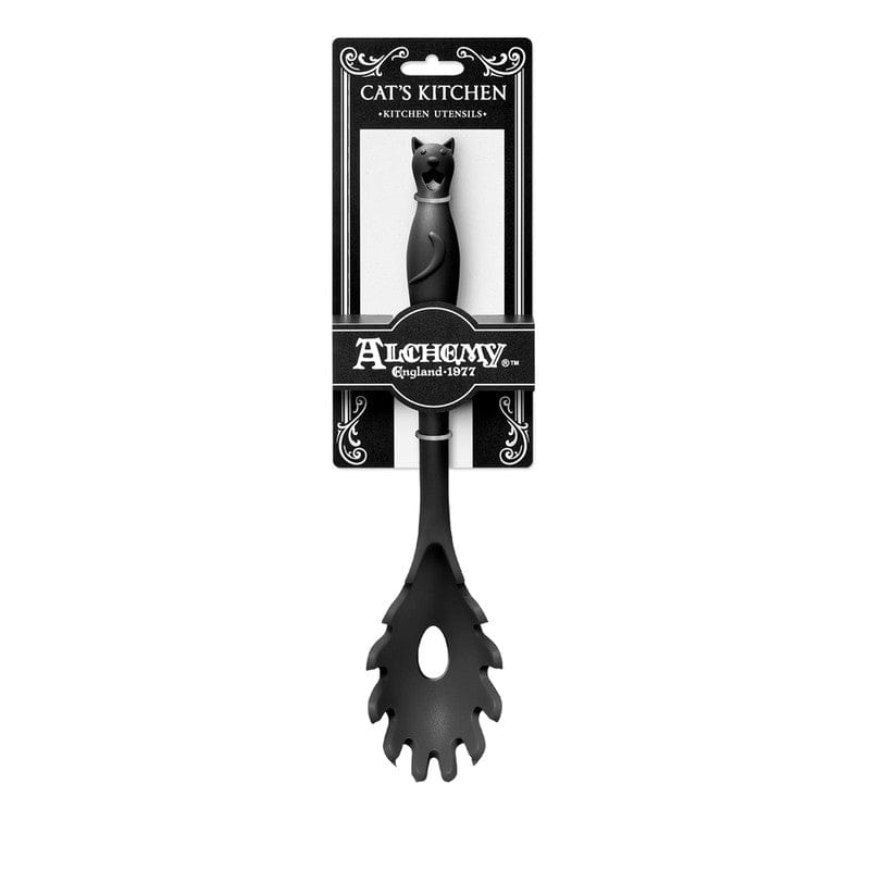 Alchemy Gothic Cat's Kitchen Pasta Spoon - Alchemy Gothic