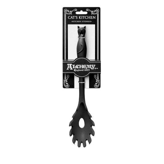 Alchemy Gothic Cat's Kitchen Pasta Spoon - Alchemy Gothic