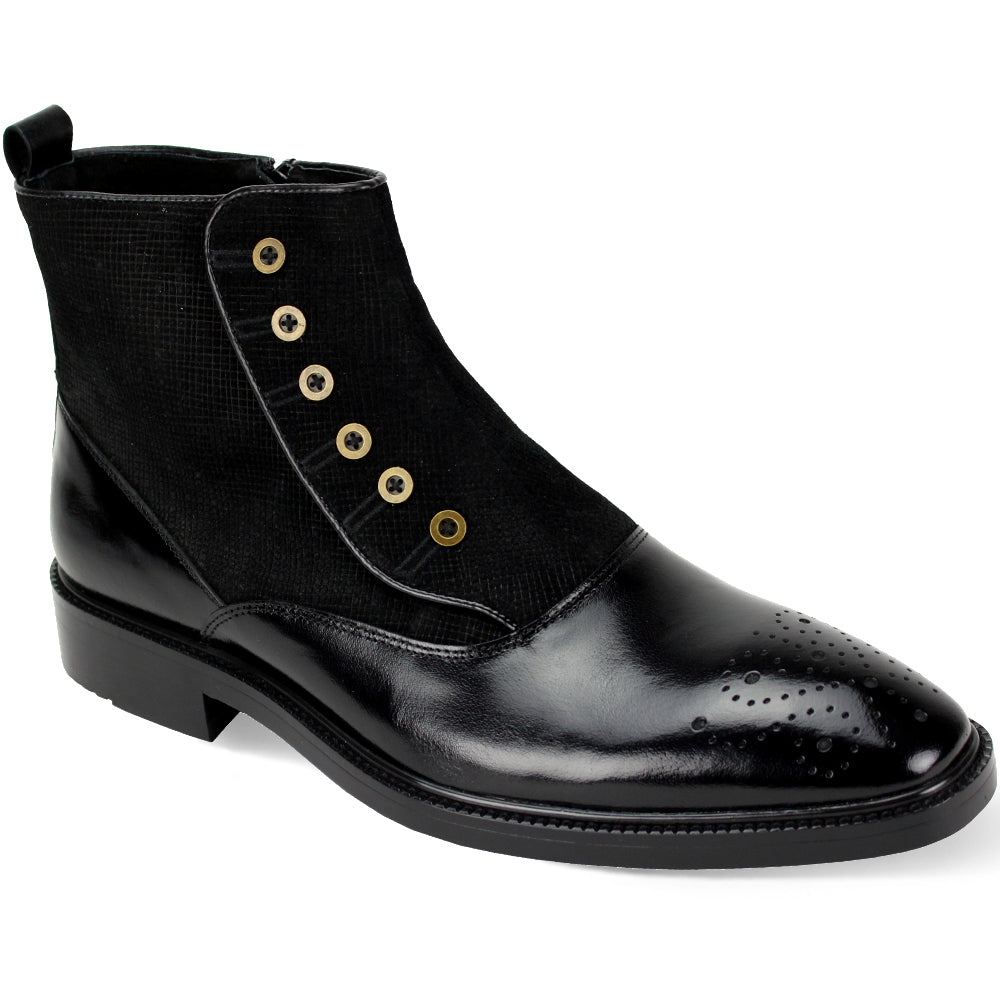 Giovanni Kendrick Black Mens Shoe - Flyclothing LLC