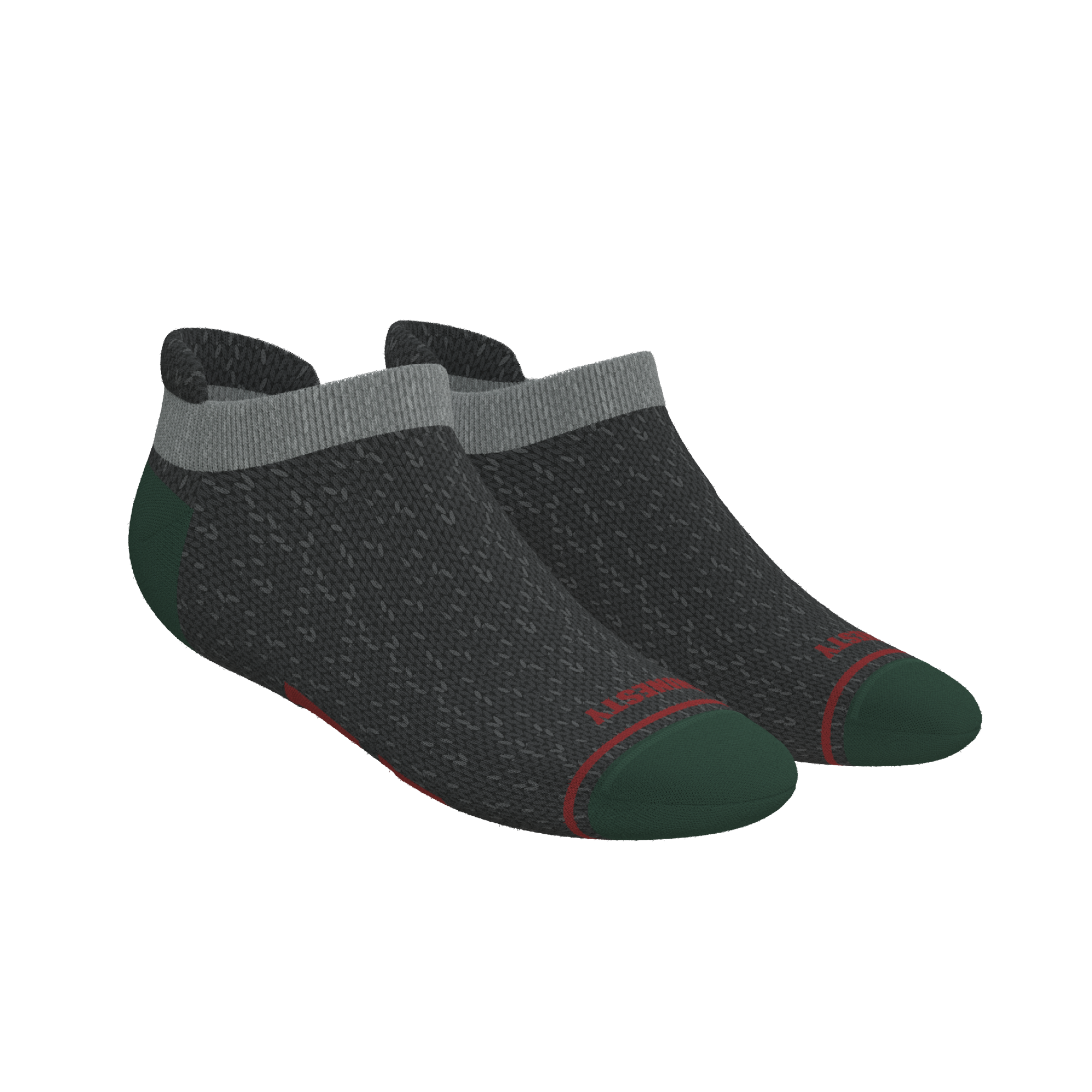 The Kiss Me There | Mistletoe Heel Hammock™ Ankle Socks