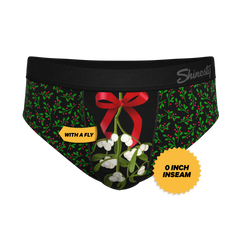 The Kiss Me There | Mistletoe Ball Hammock® Pouch Underwear Briefs