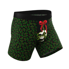 The Kiss Me There | Mistletoe Ball Hammock® Pouch Underwear