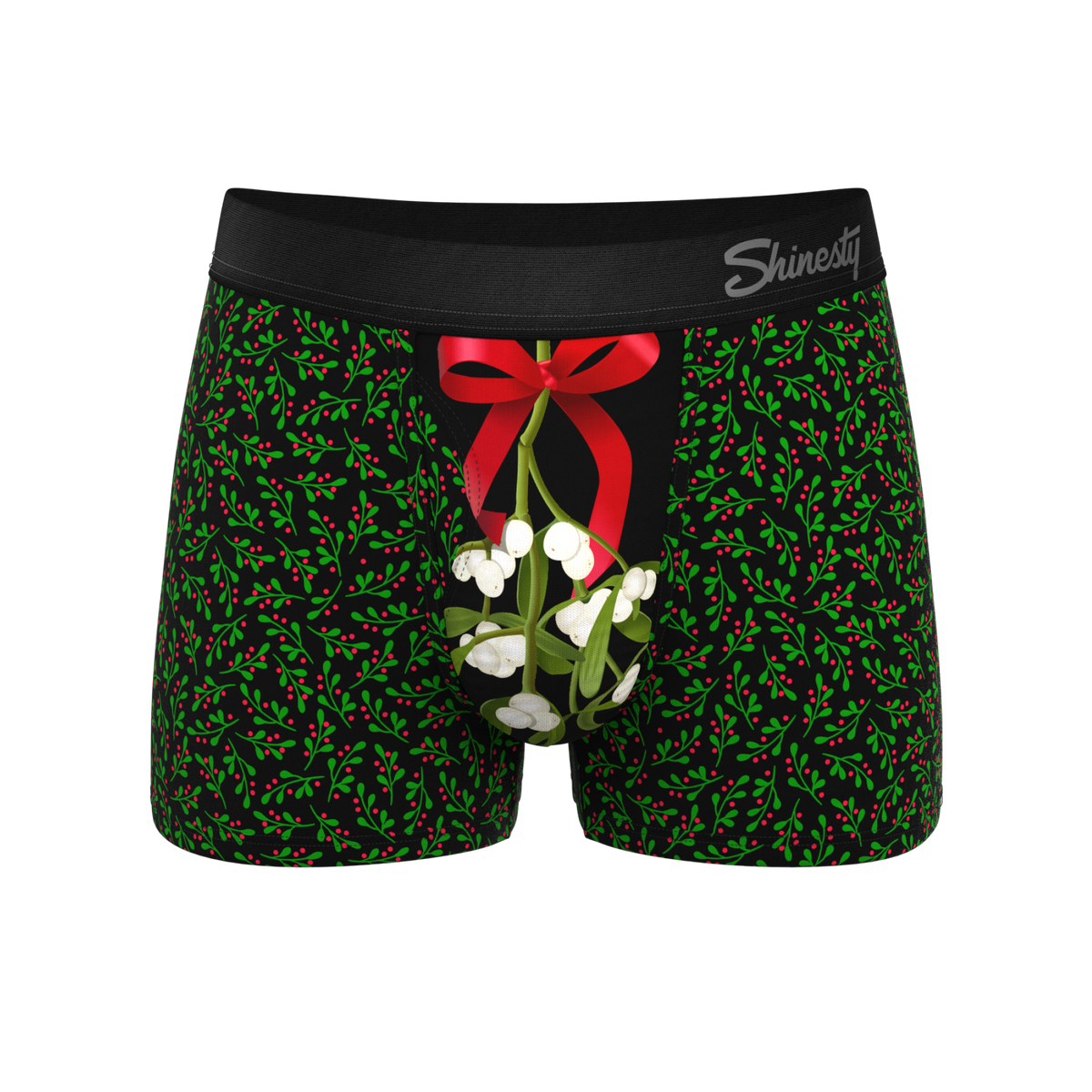 The Kiss Me There | Mistletoe Ball Hammock® Pouch Trunks Underwear