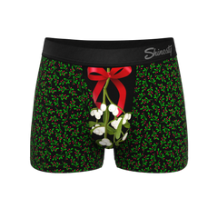 The Kiss Me There | Mistletoe Ball Hammock® Pouch Trunks Underwear