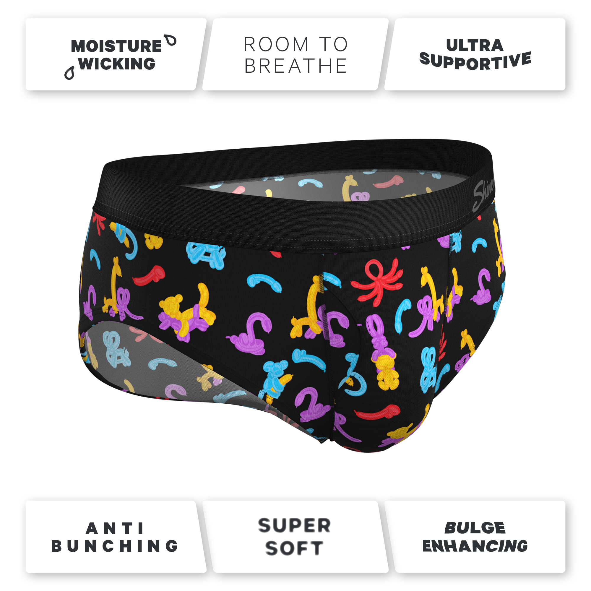 The Knot Tonights | Balloon Animal Ball Hammock® Pouch Underwear Briefs