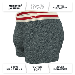 The Koala Camo | Heather Grey Ball Hammock® Pouch Trunks Underwear