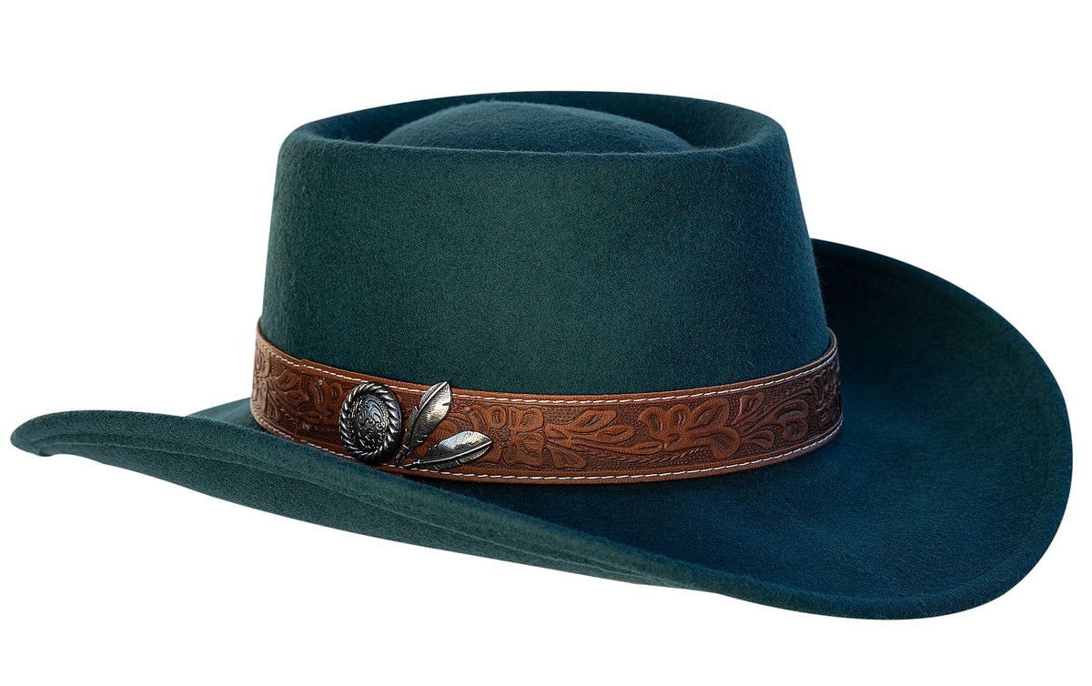 Silverado Kristi Teal Crushable Hat Silverado