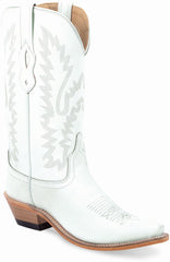 Old West White WOMEN'S FASHION WEAR BOOTS - Old West