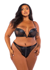 Roma Costume Lust & Leather 2-Piece Short Set