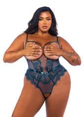 Roma Costume Eden Open-Cup Crotchless Teddy