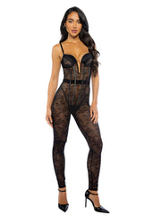 Roma Costume Belle Noir Catsuit