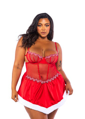 Roma Costume Peppermint Kiss Babydoll