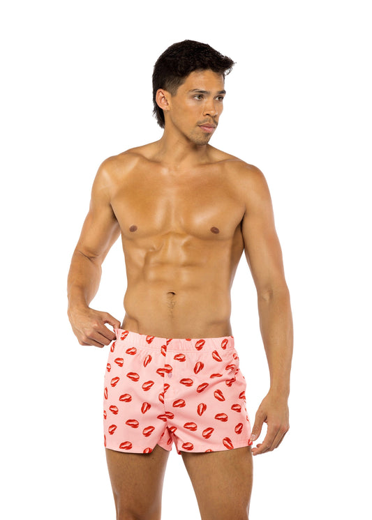 Roma Costume Satin Lips Boxers - Roma Costume